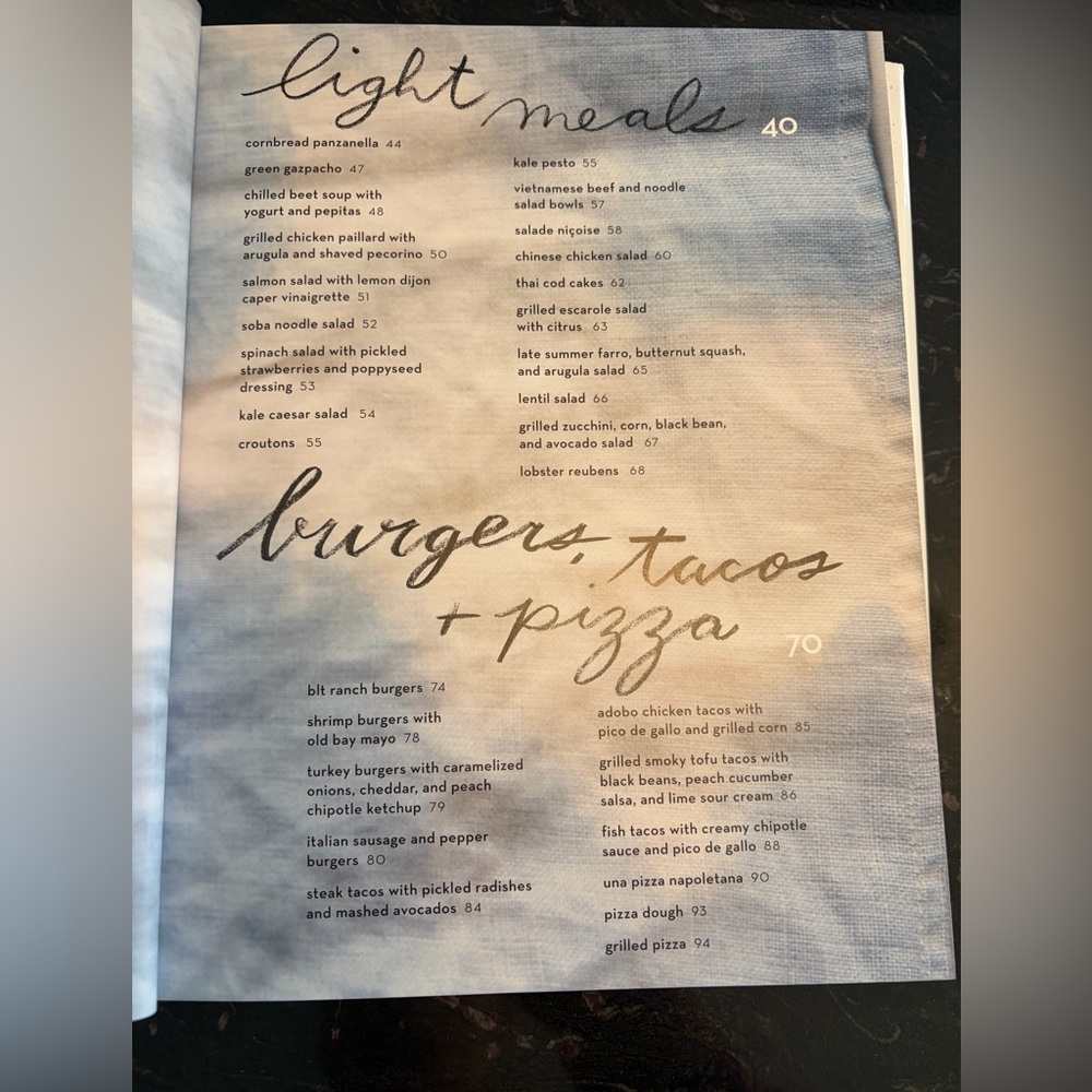 🍊Food Network Endless Summer Cookbook - Katie Lee - Picture 3 of 6